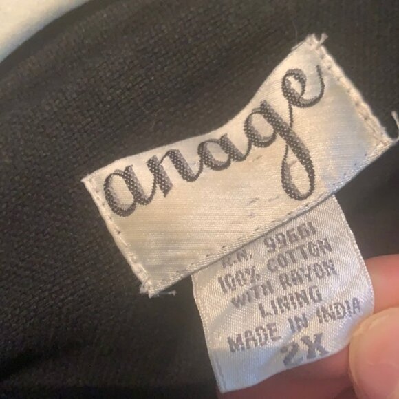 Anage Vintage Embroidered Jungle Animal Jacket Giraffe Antelope Leopard Art 2X - Picture 4 of 9